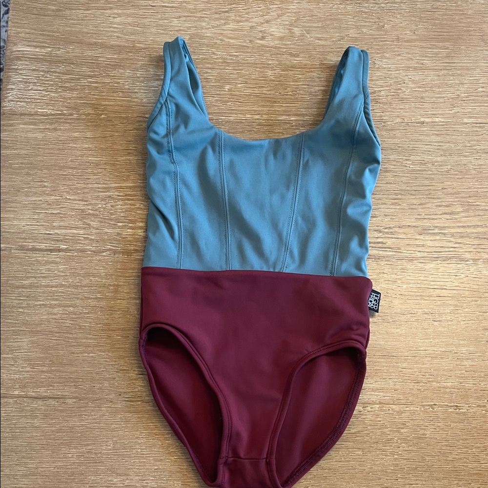 Tiger Friday Two-Tone Leotard